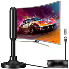 Antena Digital HD para TV con Cable de 5 Metros