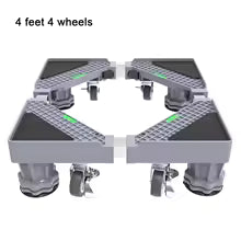 Soporte Ajustable para Lavadora y Secadora con Ruedas