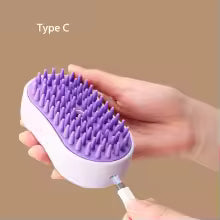 Cepillo a Vapor 3 en 1 para Perros y Gatos