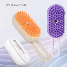 Cepillo a Vapor 3 en 1 para Perros y Gatos