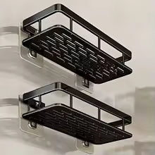 Estante Organizador de Aluminio para Baño y Cocina