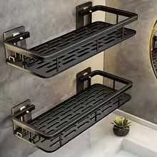 Estante Organizador de Aluminio para Baño y Cocina