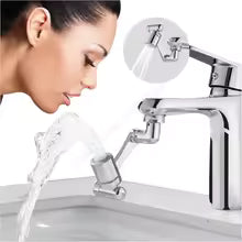 Adaptador Giratorio para Grifo 360° – Ahorra Agua y Facilita la Limpieza