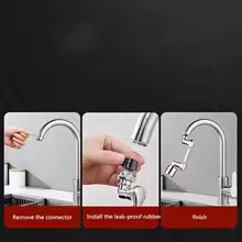 Adaptador Giratorio para Grifo 360° – Ahorra Agua y Facilita la Limpieza