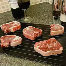 Tabla de descongelación Rápida para Carnes y Alimentos
